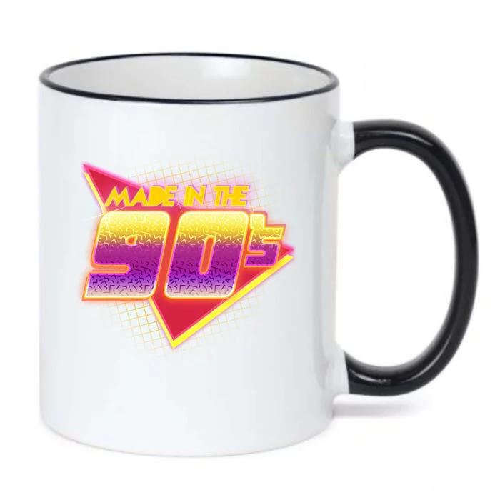 Made In The 90s Retro Black Color Changing Mug