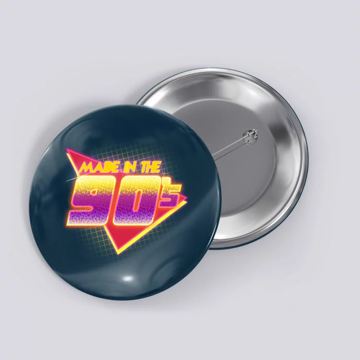 Made In The 90s Retro Button