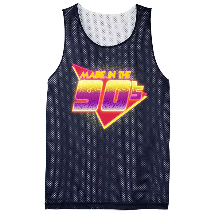 Made In The 90s Retro Mesh Reversible Basketball Jersey Tank