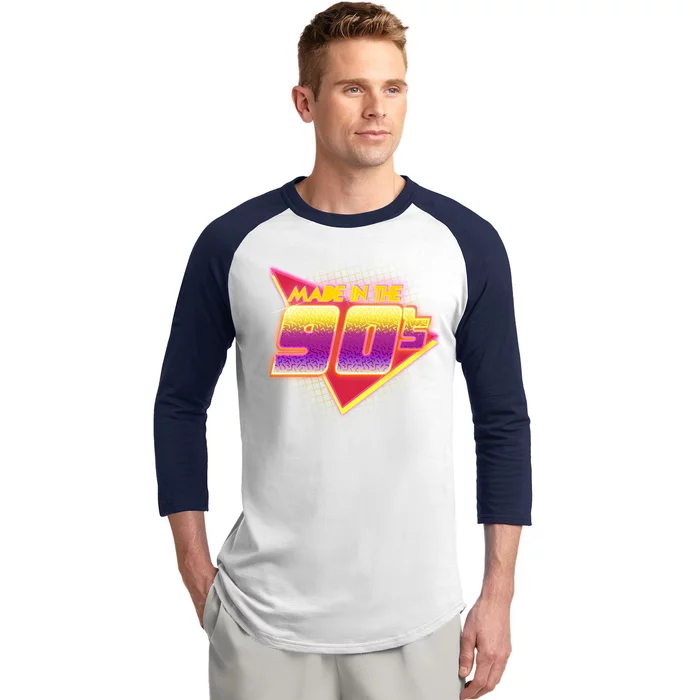 Made In The 90s Retro Baseball Sleeve Shirt