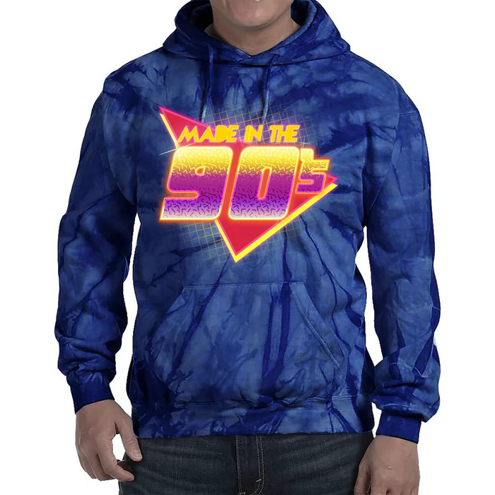 Made In The 90s Retro Tie Dye Hoodie