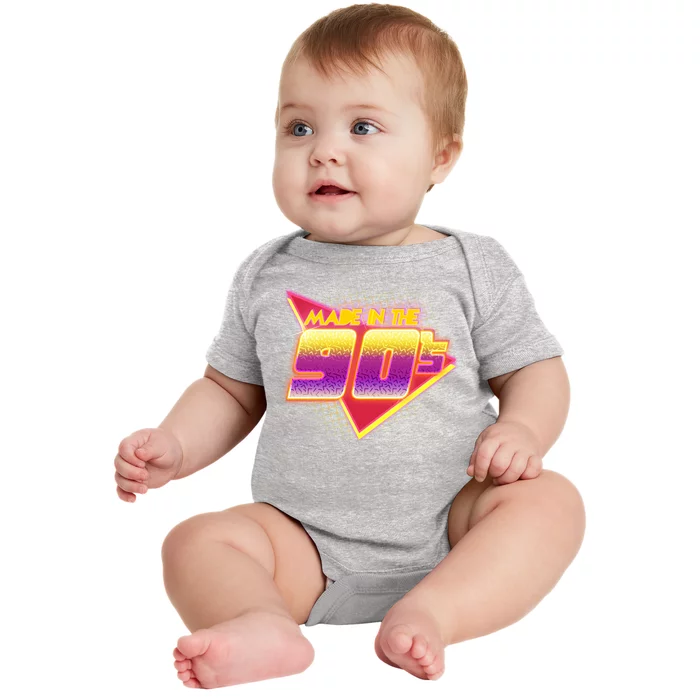 Made In The 90s Retro Baby Bodysuit