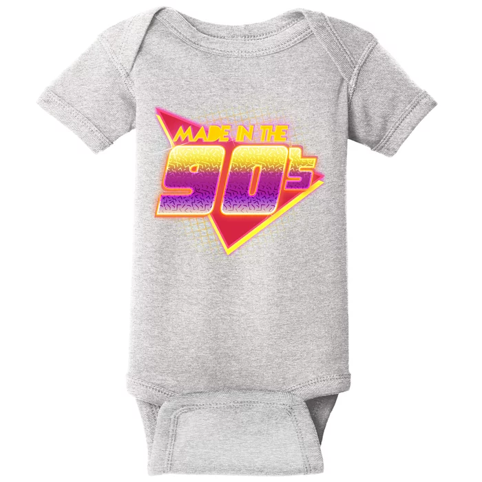 Made In The 90s Retro Baby Bodysuit