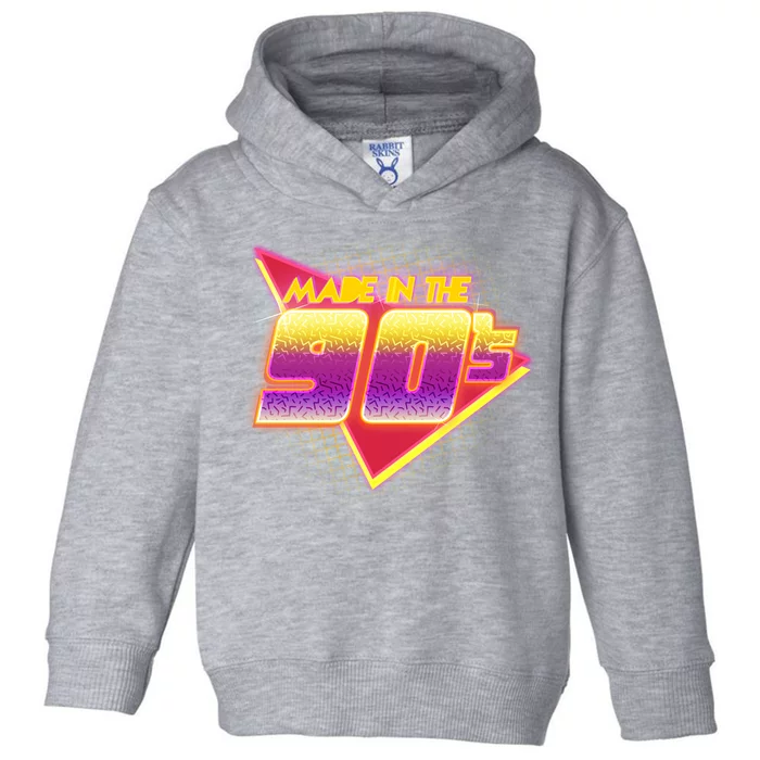 Made In The 90s Retro Toddler Hoodie