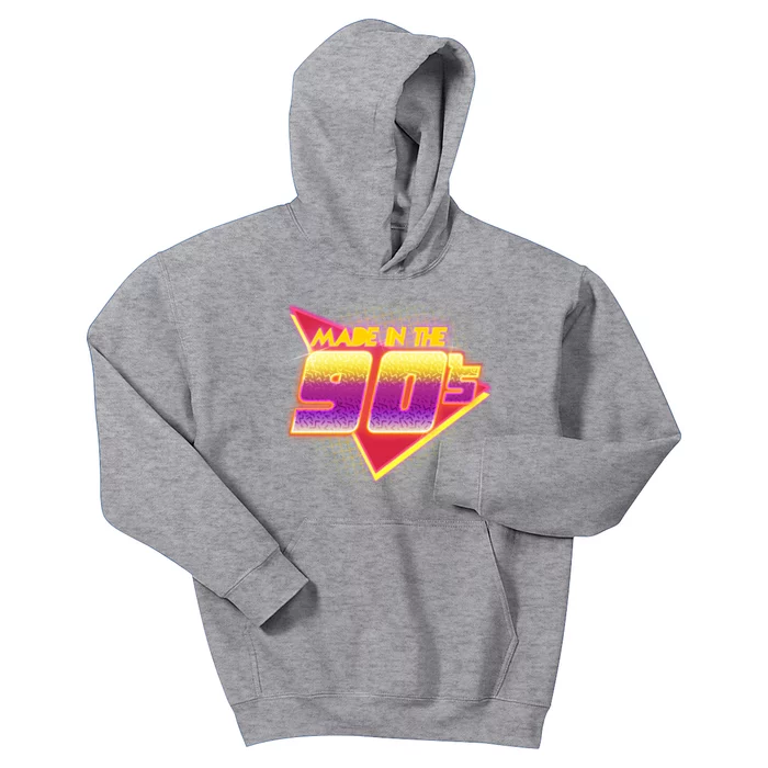 Made In The 90s Retro Kids Hoodie