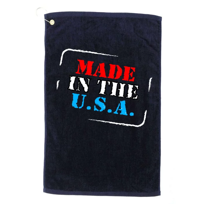 Made In The USA Platinum Collection Golf Towel