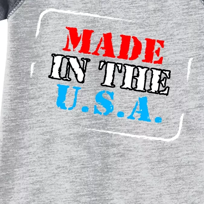 Made In The USA Infant Baby Jersey Bodysuit