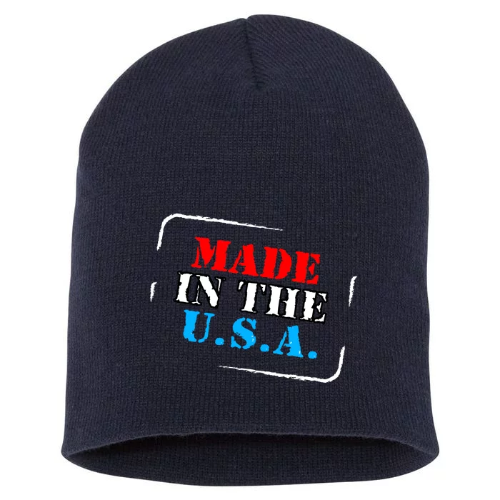 Made In The USA Short Acrylic Beanie