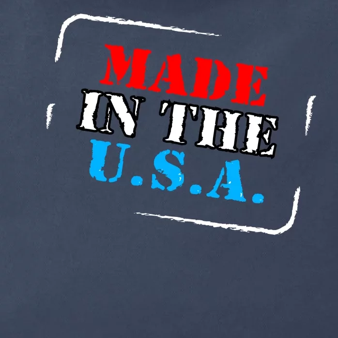 Made In The USA Zip Tote Bag