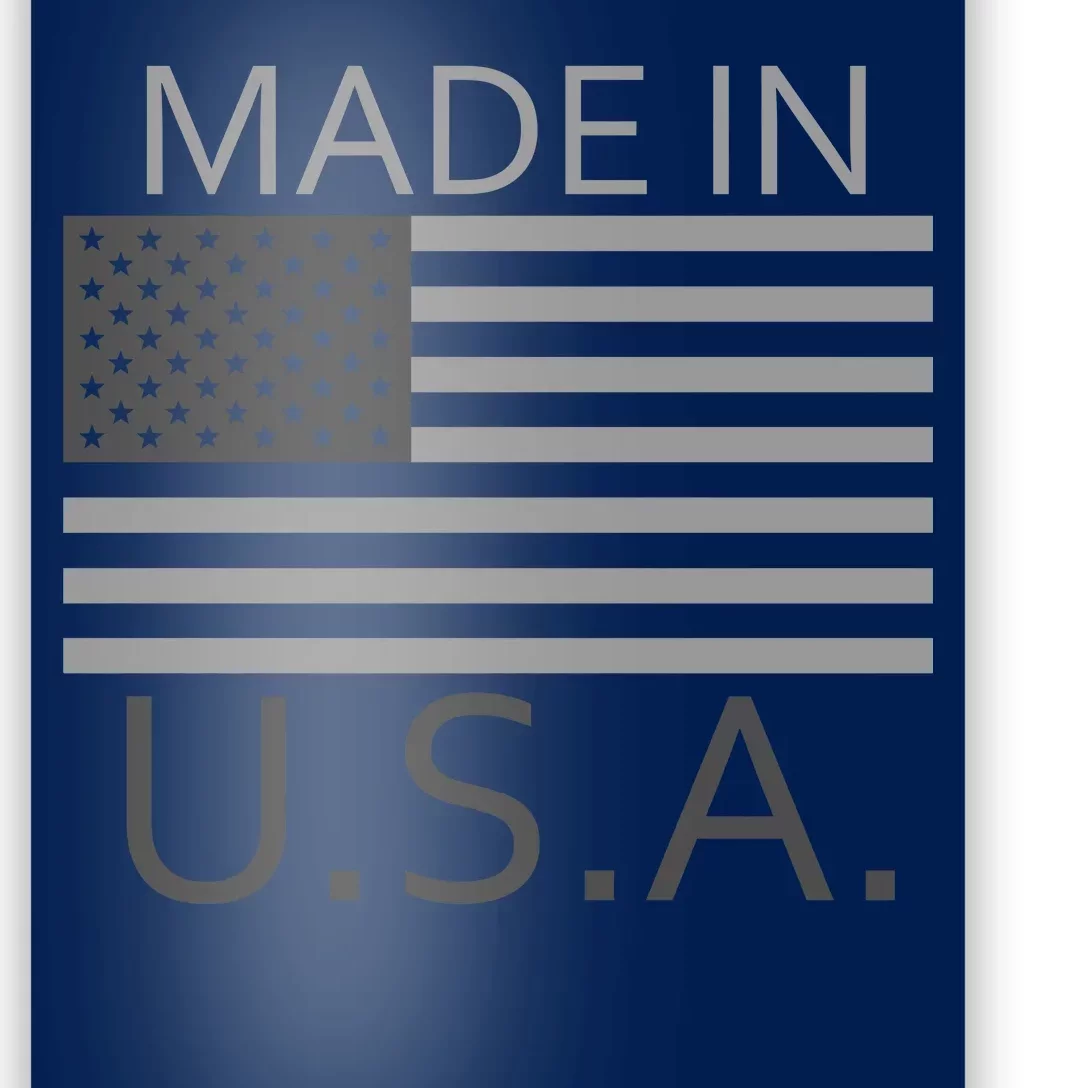 Made In USA Gray Style Poster