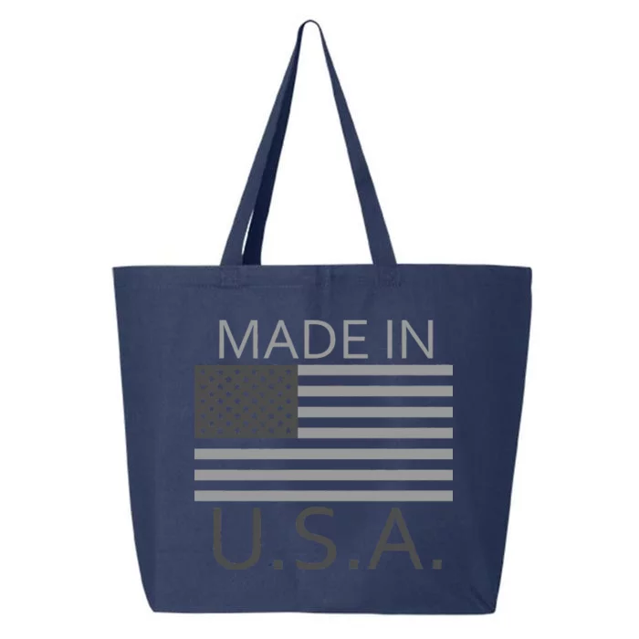 Made In USA Gray Style 25L Jumbo Tote