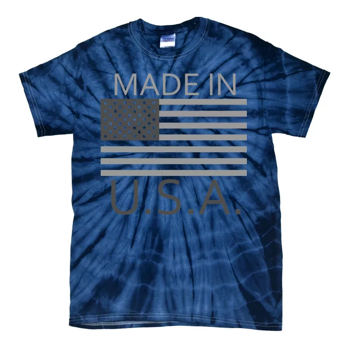 Made In USA Gray Style Tie-Dye T-Shirt