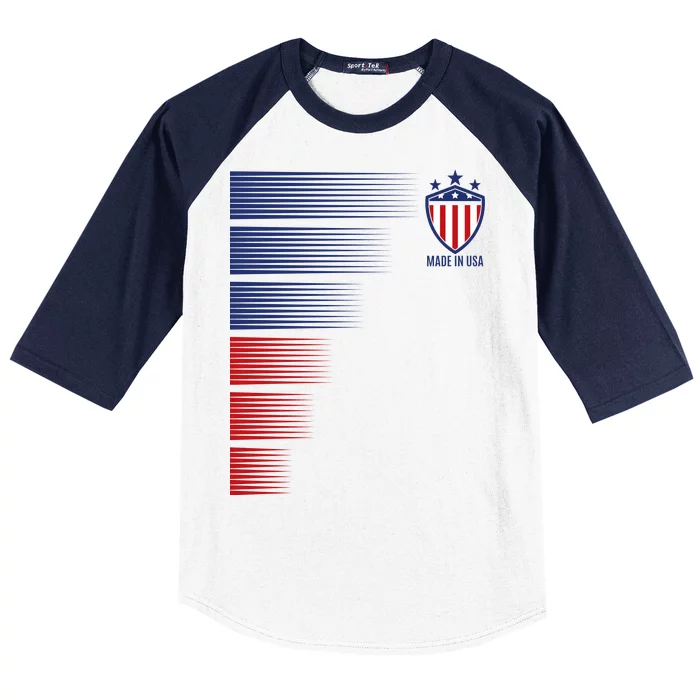 Teeshirtpalace Made in USA Soccer Team Flag T-Shirt