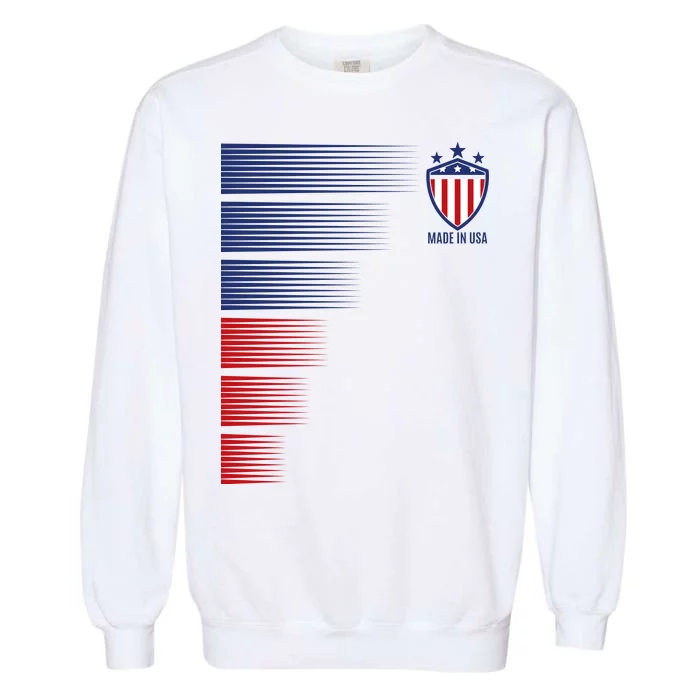 Made In USA Soccer Team Flag Garment-Dyed Sweatshirt