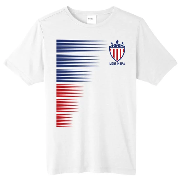 Made In USA Soccer Team Flag ChromaSoft Performance T-Shirt