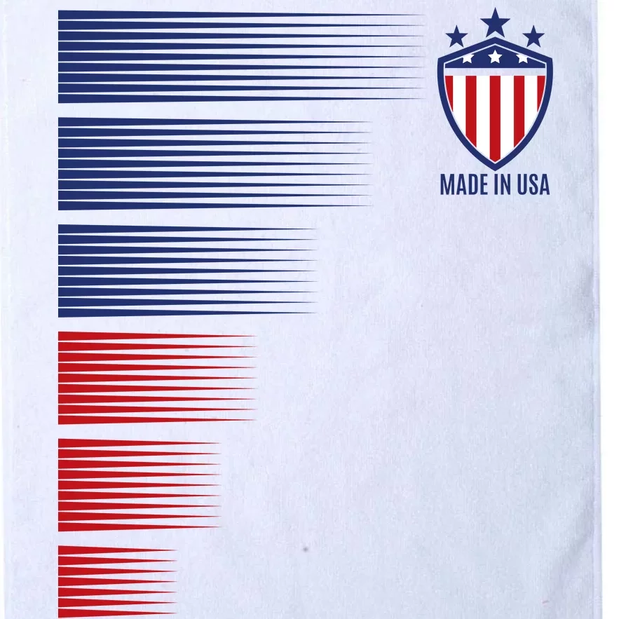 Made In USA Soccer Team Flag Platinum Collection Golf Towel