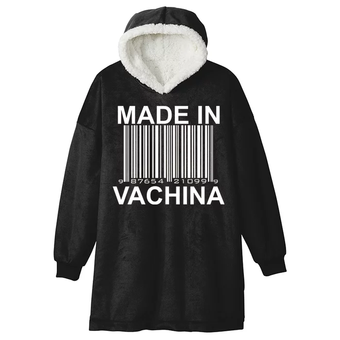 Made In Vachina Hooded Wearable Blanket