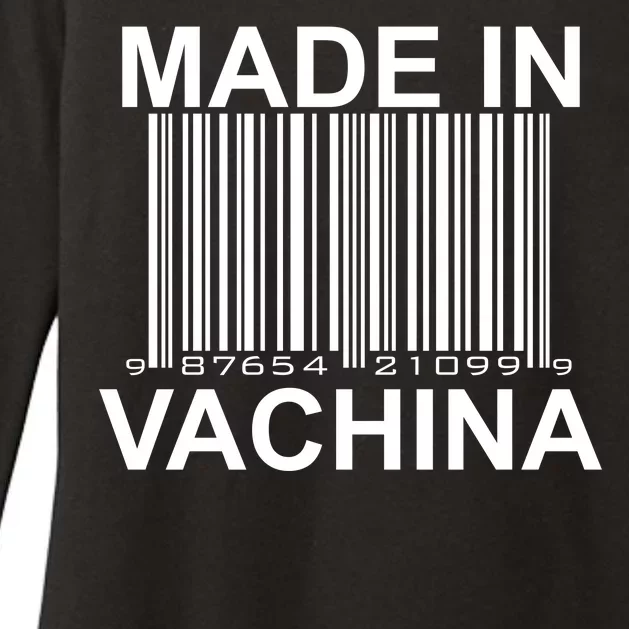 Made In Vachina Womens CVC Long Sleeve Shirt