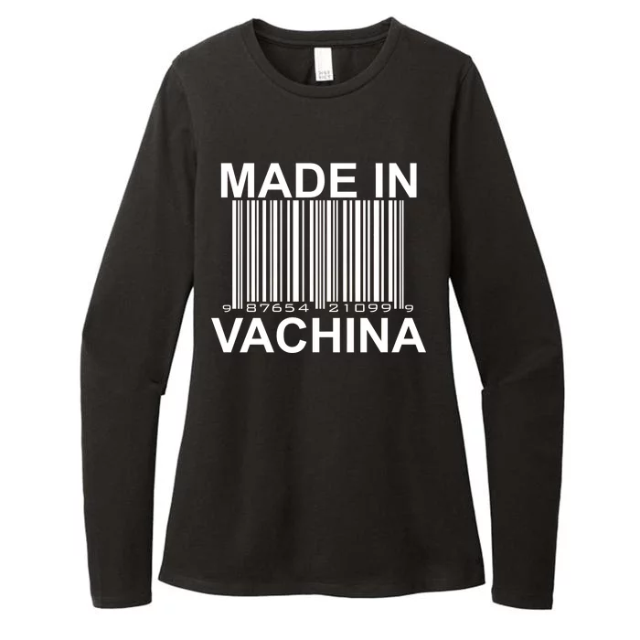 Made In Vachina Womens CVC Long Sleeve Shirt