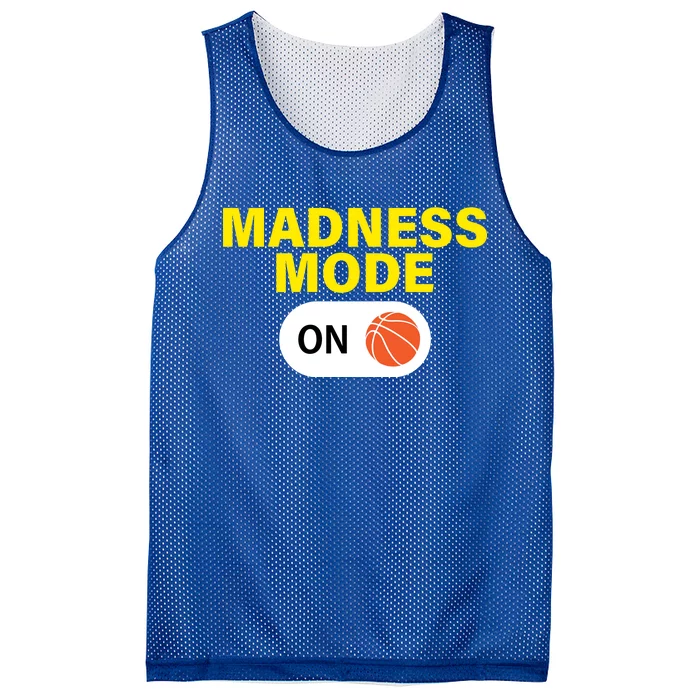 Madness Mode ON Mesh Reversible Basketball Jersey Tank