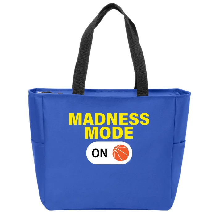 Madness Mode ON Zip Tote Bag