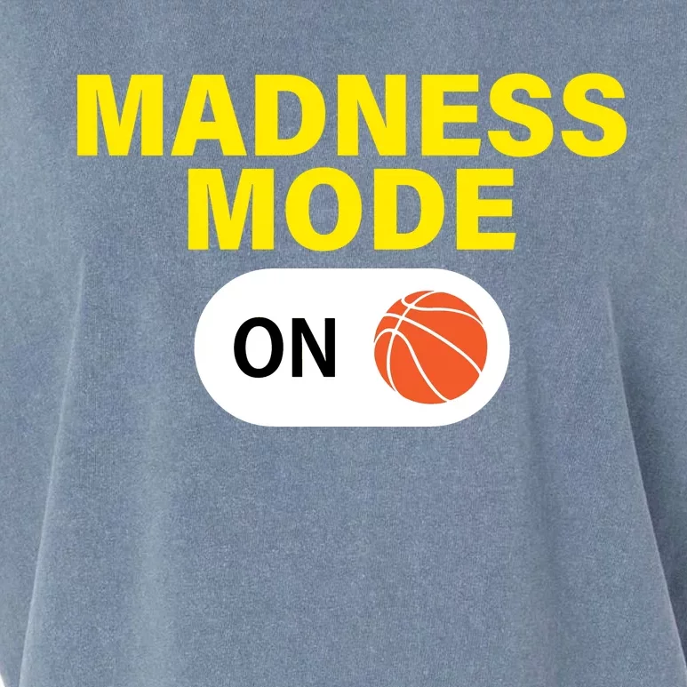 Madness Mode ON Garment-Dyed Women's Muscle Tee