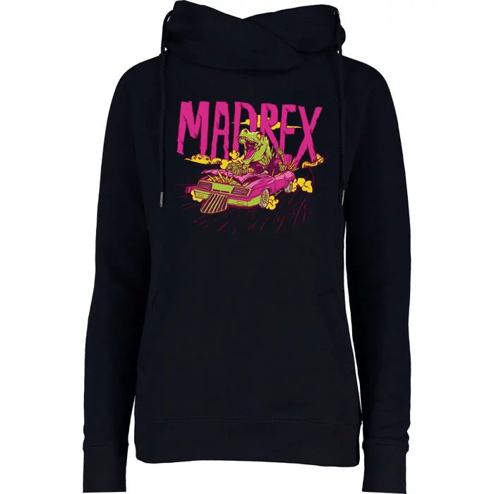 Madrex Trex Driving Womens Funnel Neck Pullover Hood