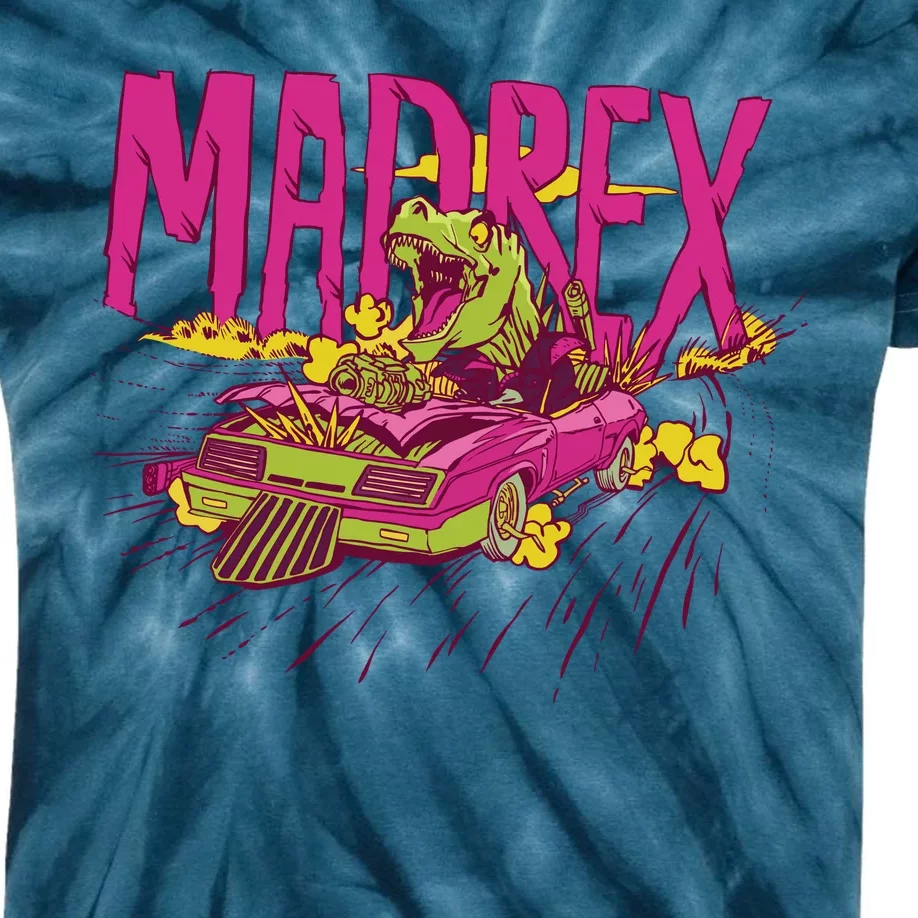 Madrex Trex Driving Kids Tie-Dye T-Shirt