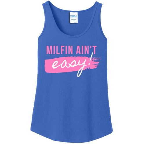 Milfin Aint Easy Meaningful T Fit Hot Mom Milf For Mothers Day Funny Meani Ladies