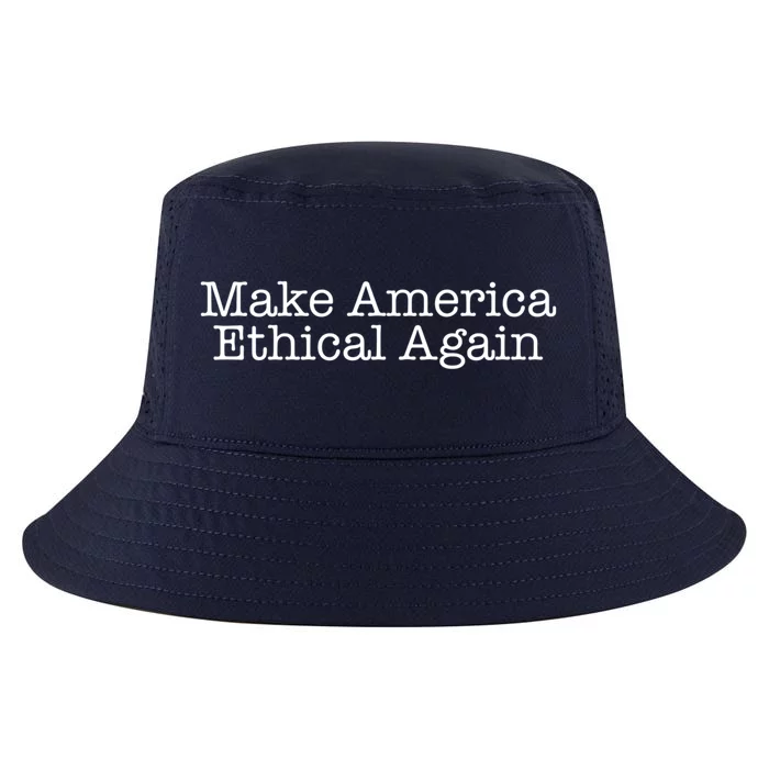 Make America Ethical Again Gift Cool Comfort Performance Bucket Hat