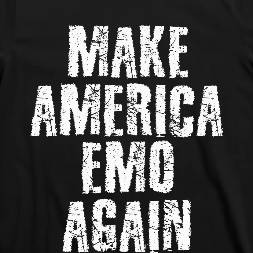 Make America Emo Again Funny Goth Us T-Shirt