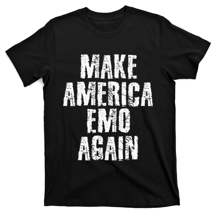 Make America Emo Again Funny Goth Us T-Shirt