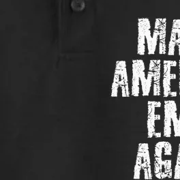 Make America Emo Again Funny Goth Us Dry Zone Grid Performance Polo