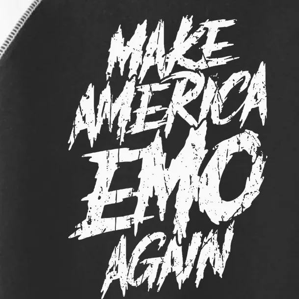 Make America Emo Again Emo Culture Toddler Fine Jersey T-Shirt