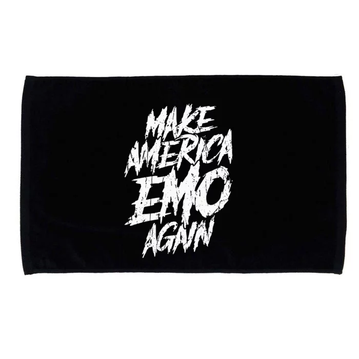 Make America Emo Again Emo Culture Microfiber Hand Towel