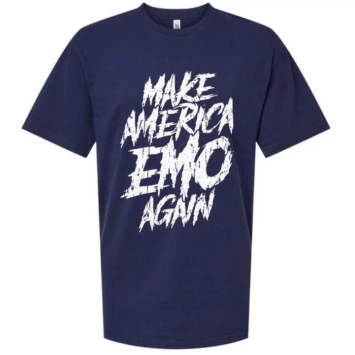 Make America Emo Again Emo Culture Sueded Cloud Jersey T-Shirt