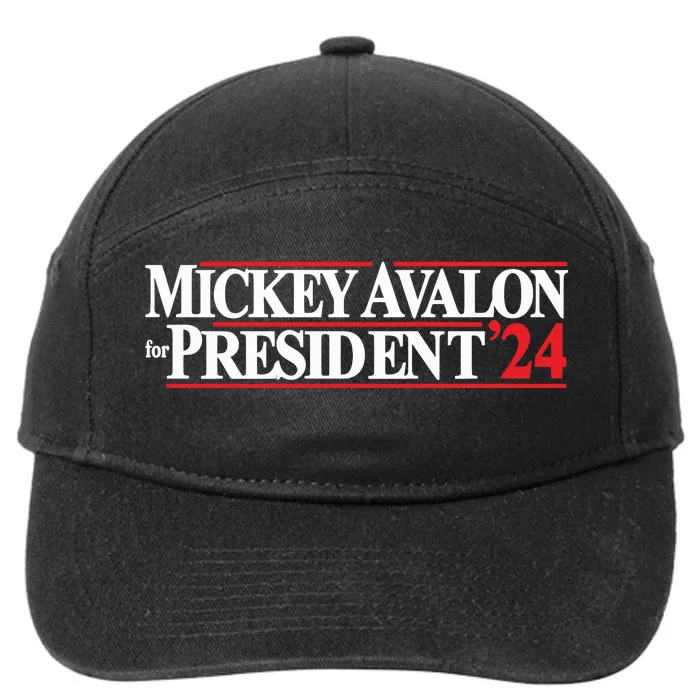 Mickey Avalon For President ‘24 7-Panel Snapback Hat