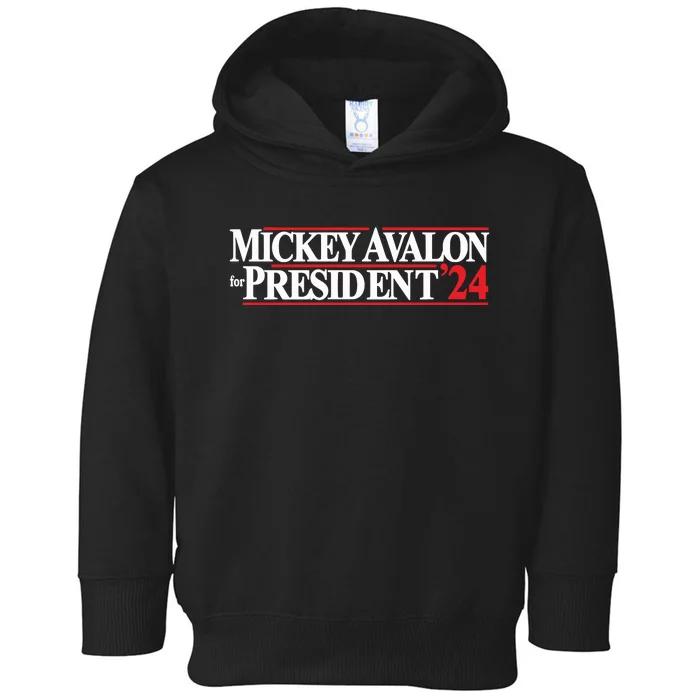 Mickey Avalon For President ‘24 Toddler Hoodie