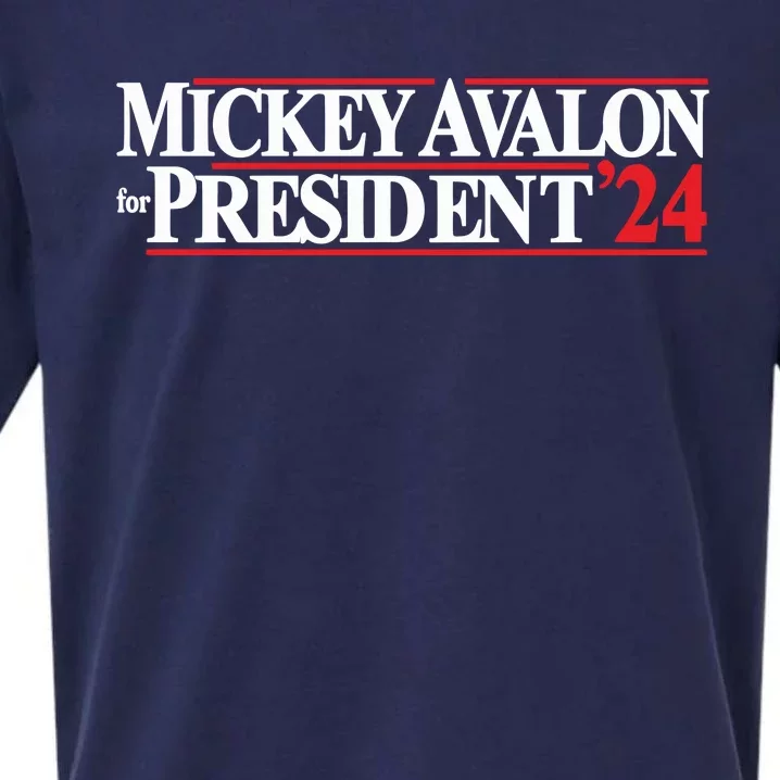 Mickey Avalon For President ‘24 Sueded Cloud Jersey T-Shirt