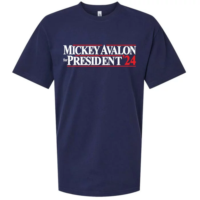 Mickey Avalon For President ‘24 Sueded Cloud Jersey T-Shirt