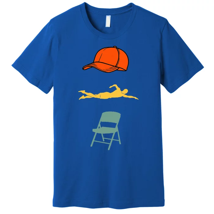 Montgomery Alabama Folding Chair Premium T-Shirt