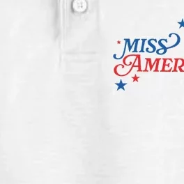 Miss Americana Fourth Of July Dry Zone Grid Performance Polo