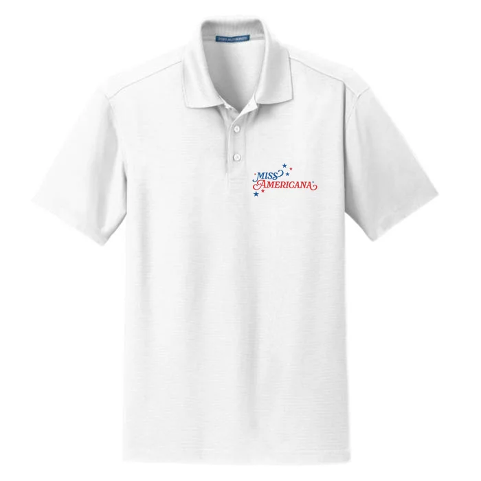 Miss Americana Fourth Of July Dry Zone Grid Performance Polo