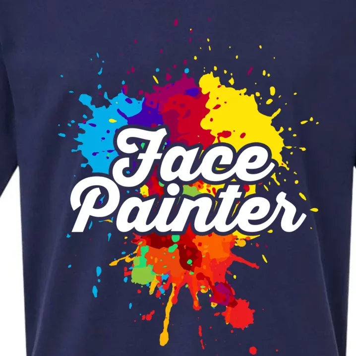 Makeup Artist Face Artist Artistic Face Painter Meaningful Gift Sueded Cloud Jersey T-Shirt