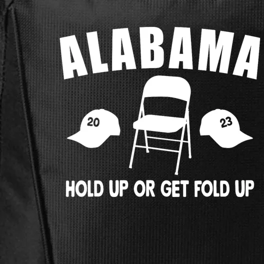 Montgomery Alabama Fight Riverboat Brawl Folding Chair City Backpack