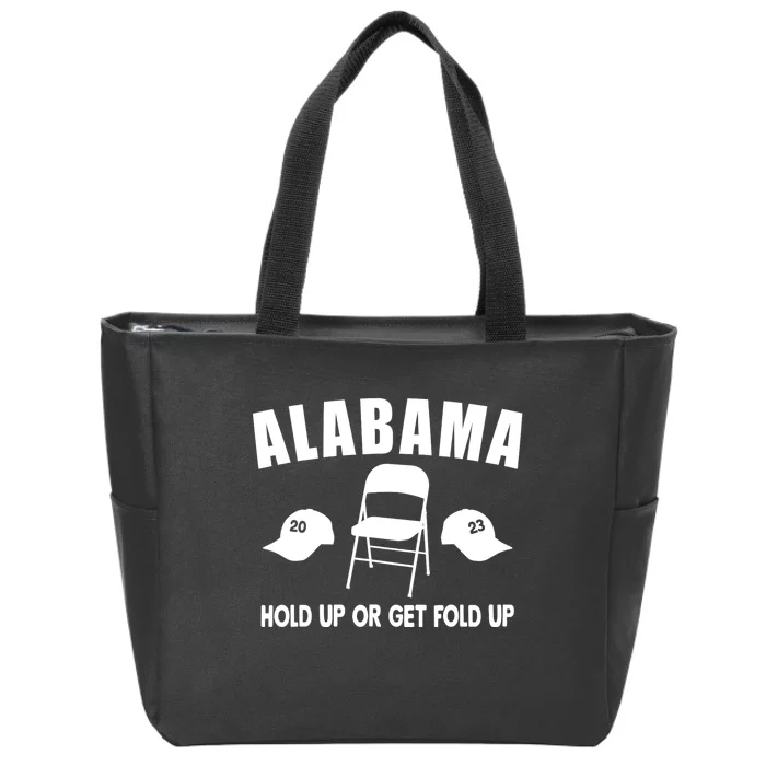 Montgomery Alabama Fight Riverboat Brawl Folding Chair Zip Tote Bag