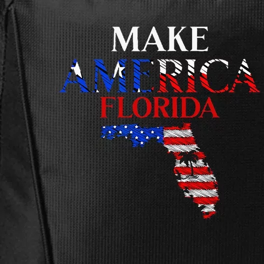 Make America Florida Funny Patriotic Freedom USA City Backpack