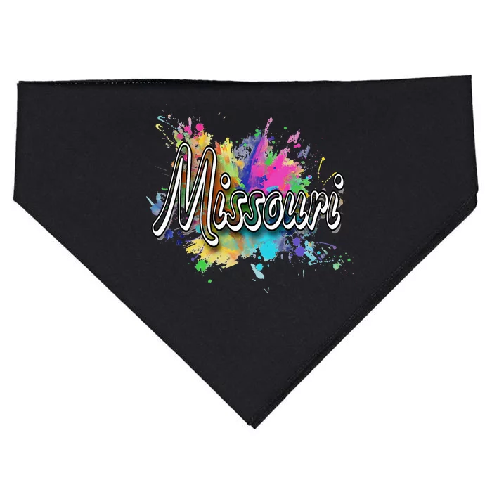 Missouri Apparel For Missouri USA-Made Doggie Bandana