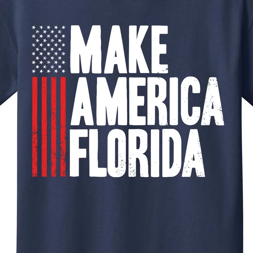 Make America Florida Presidential Election Vote Kids T-Shirt