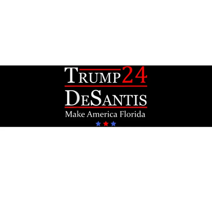 Make America Florida Trump DeSantis 2024 Election Man Women Bumper Sticker